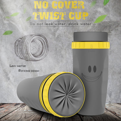 No Cover Twist Travel Tumbler