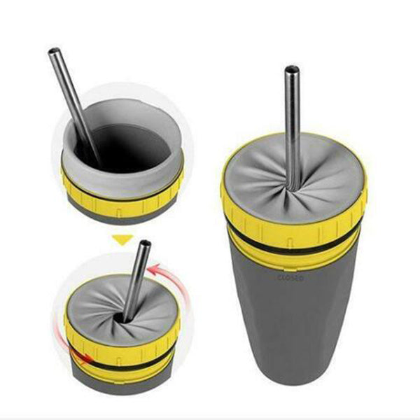 No Cover Twist Travel Tumbler