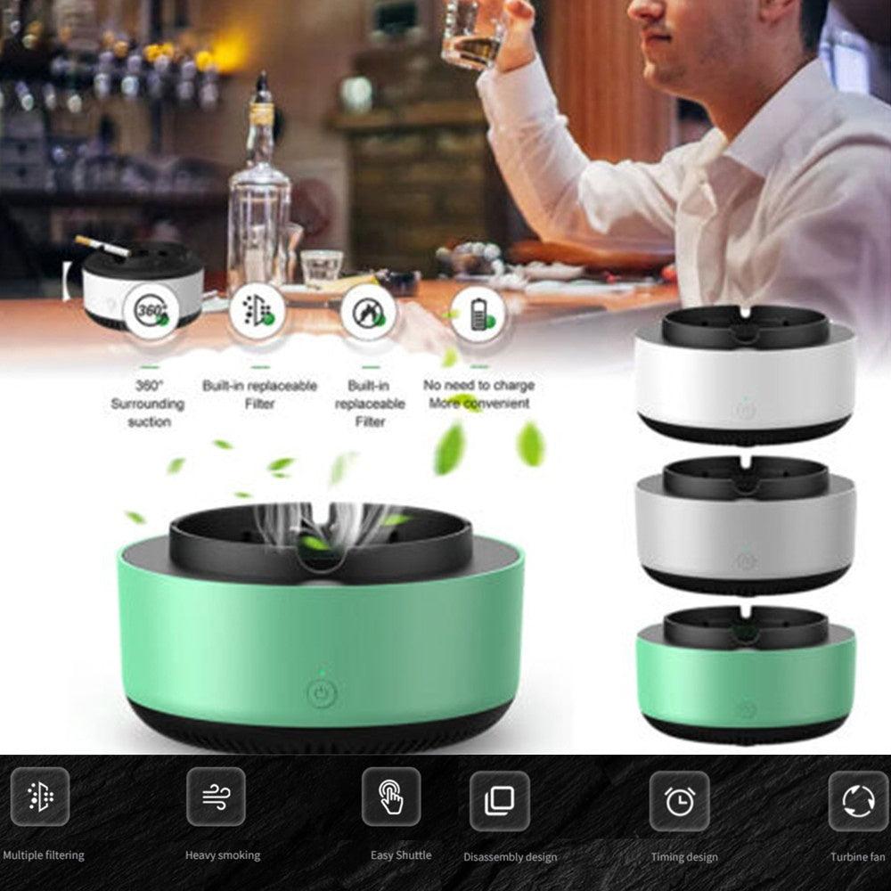 Portable Purifier Ashtray