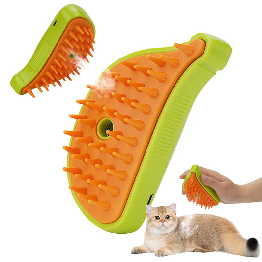 3-in-1 Pet Steam Brush